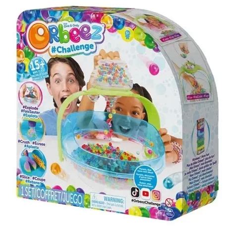 Orbeez Challenge Con 2000 Bolitas Hidrogel Spin Master