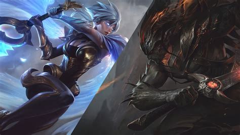 Riven Emissária da Luz e Yasuo Emissário da Escuridão chegam ao Wild