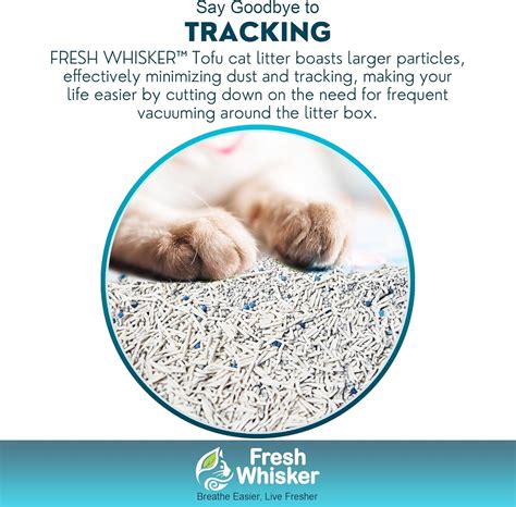 FreshWhisker Arena De Tofu Para Gatos Sin Olor Y Desechable