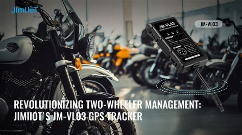 Two Wheeler Management VL03 GPS Tracker Jimi IoT