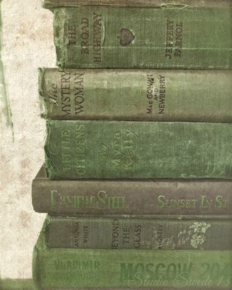 Green Gems Book Wall Art Green Book Photography Antique - Etsy | Mint ...