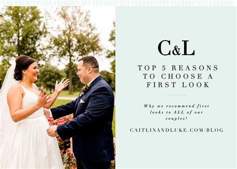 Top 5 Reasons To Do A First Look Caitlin And Luke Photography Blog