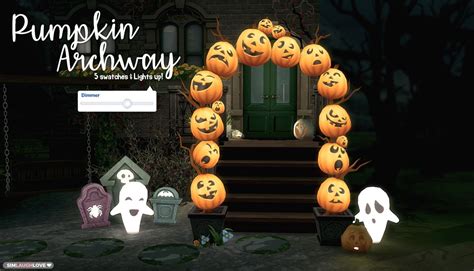 Sims 4 Halloween Decor