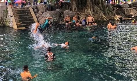 Wisata Umbul Sigedang Klaten Jawa Tengah Menikmati Berenang Di Air