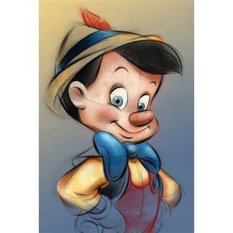 Pinocchio Full Round Diamond Painting 30 40CM