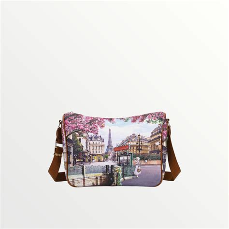 Ynot Milano Borsa Sacca Yes Bag Stampa Città Emily In Paris Letoile