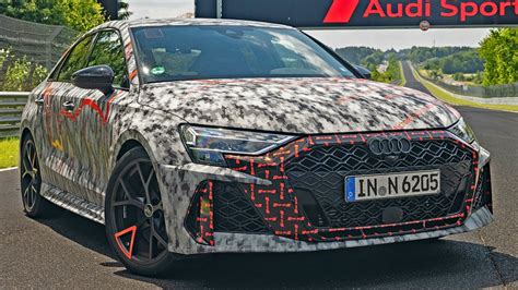 New Audi RS3 FACELIFT 2025 400HP Lap Record on the Nürburgring