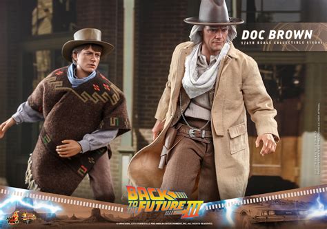 Hot Toys MMS617 1 6 Back to the Future Part III Doc Brown AcareToys จำหนาย ของเลน โมเดล