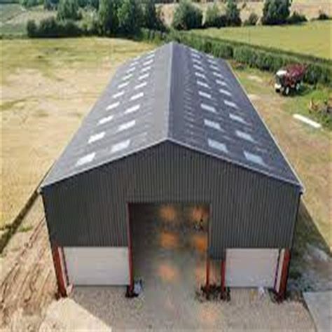 Easy Install Prefabricated Cattle Farming Barn Cow Hangar Shed Steel