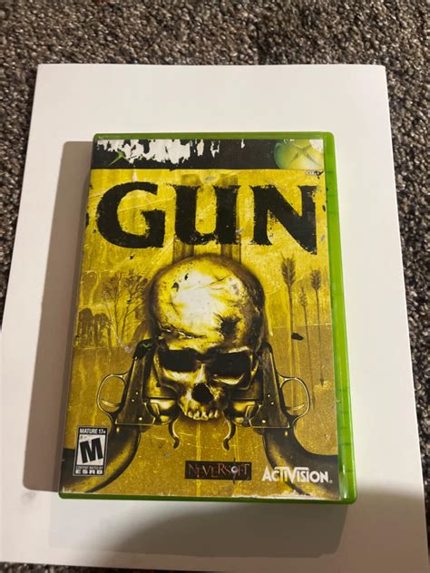 Gun Item Box And Manual Xbox