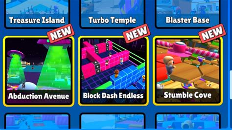 3 New Maps Stumble Guys Update Youtube