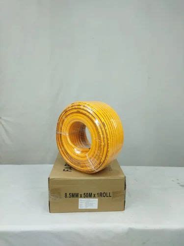 PVC FARMIC Yellow 8 5 Mm 5Ply 50mtr Agricultural Spray Hose Pipe At Rs