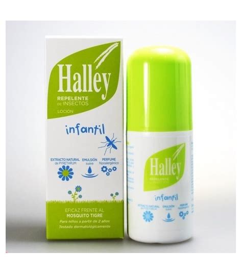 Halley Repelente De Insectos Infantil Spray 100 Ml Parafarmacia Iglesias