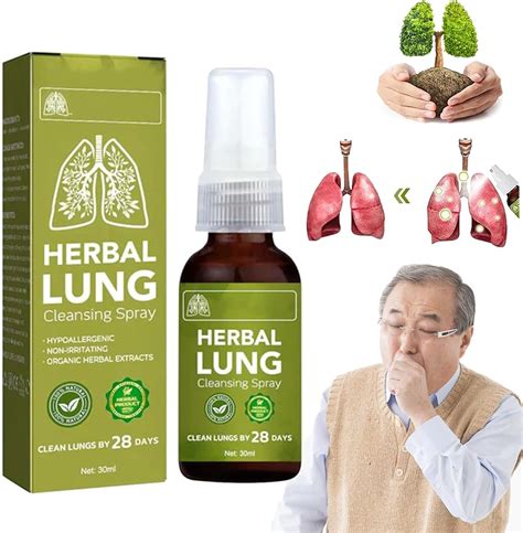 Breathdetox Herbal Lung Cleansing Spray Ml Natural Herbal Lung