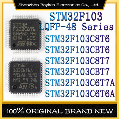 Микросхема STM32F103C8T6 STM32F103CBT6 STM32F103C8T7 STM32F103CBT7