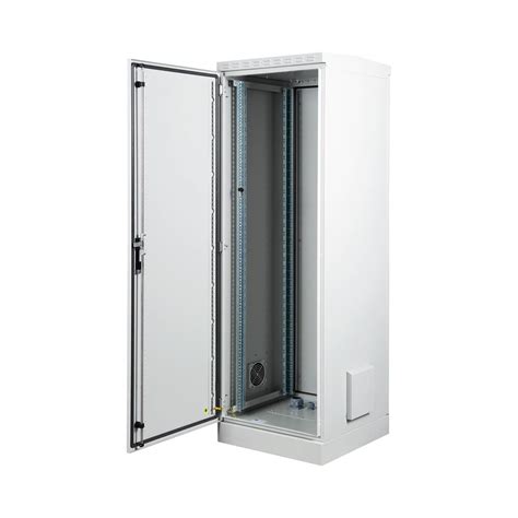 Outdoor Security Rack Cabinet 42u Ip55 600 X 600 X 1850 X 2140 Cablematic