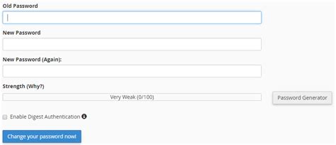 C Mo Cambiar Su Contrase A En Cpanel Base Conocimiento Espa Ol