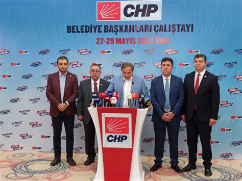 CHP nin Van da düzenlediği Belediye Başkanları Çalıştayı başladı