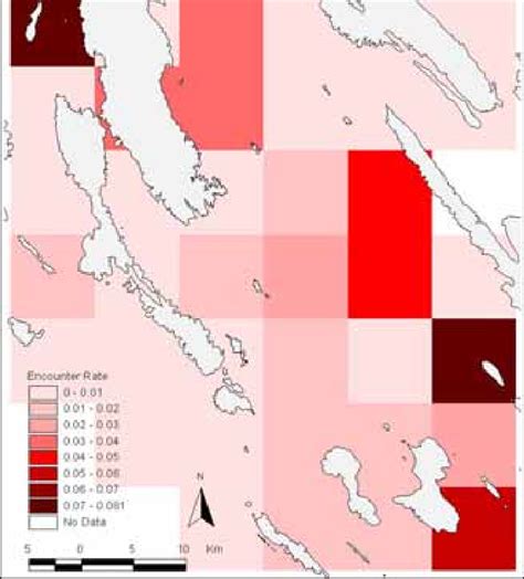 4 Mean Cell Encounter Rate For 64km 2 Grid Cells Total Number Of