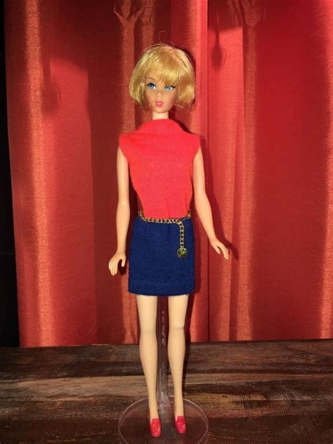 Vintage Mod Barbie 1966 Twist N Turn Tnt Barbie Doll Bendable Legs