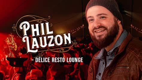 PHIL LAUZON Party du 31 décembre Delice Resto Lounge