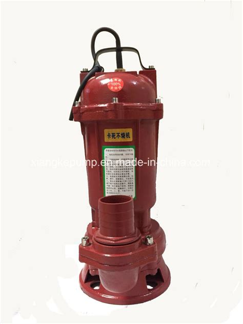 Wqd Series Submersible Sewage Water Pump 1 5kw China Water Pump And