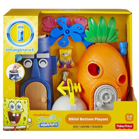 Fisher Price Imaginext Bob Esponja Fondo Bikini Set X7685 Simaro Co