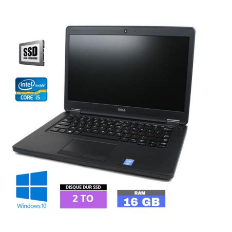 Dell E Core I Sous Windows Ssd To Ram Go Webcam N