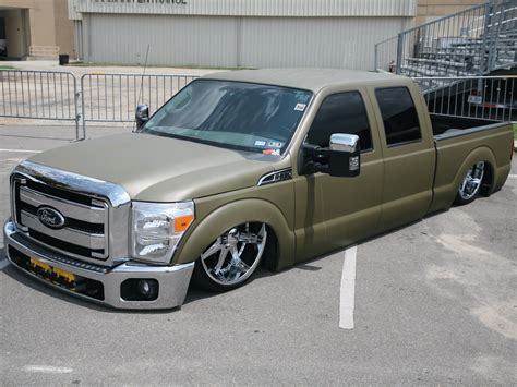 Bagged Ford Super Duty Trucks Ford Super Duty Chevy Trucks