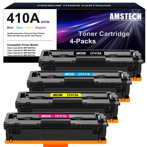 410A Toner Cartridge Compatible For HP 410A 410X CF410A CF410X Laserjet