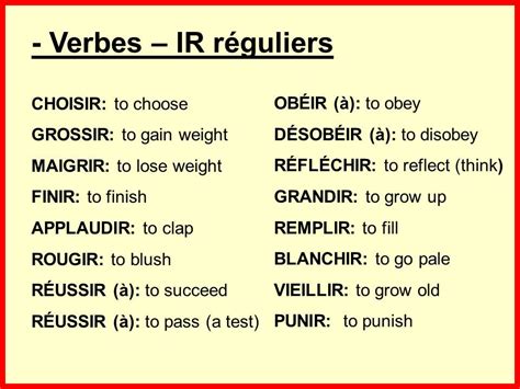 Ir Conjugation