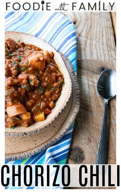 Chorizo Chili Is Hearty Spicy Slow Simmered Chorizo In Smoky Tomato