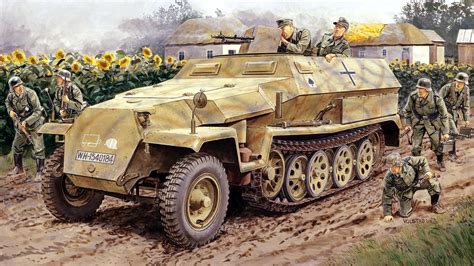 Pinturas De Tanques Segunda Guerra Mundial — 1943 Ostfront Sdkfz 2511