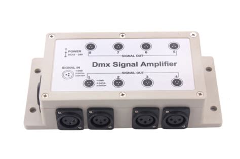 Channel Output Dmx Dmx Signal Amplifier Dmx Led Splitter