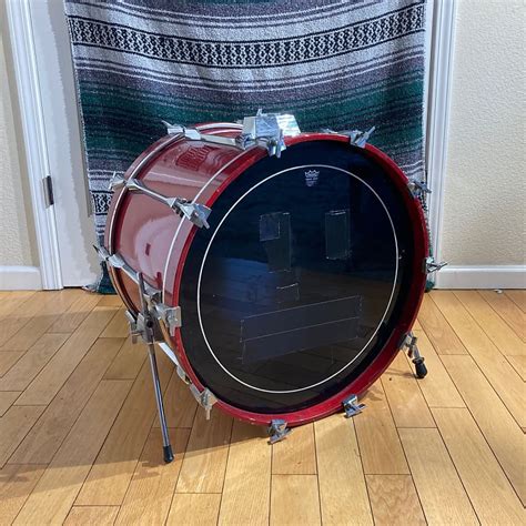 Tama Artstar II 2 80 S Cherry Wine Bass Drum 22x16 Reverb