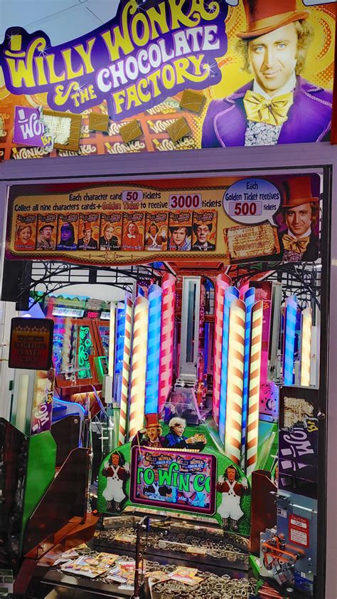 Willy Wonka Arcade Game Golden Ticket Sale In Dgtcom Br