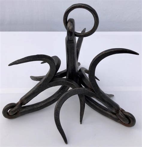 Louis Xiv French Black Hand Wrought Iron Well Bucket Catcherpot Rack