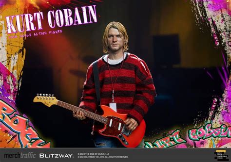 Buy Kurt Cobain Kurt Cobain 16 Scale Figure Online Sanity