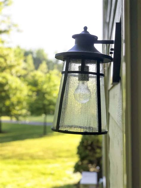 Modern Farmhouse Outdoor Lighting | Easy Home Exterior Updates - Grace ...