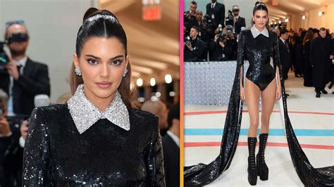 Met Gala 2023 Kendall Jenner Goes PANTSLESS YouTube