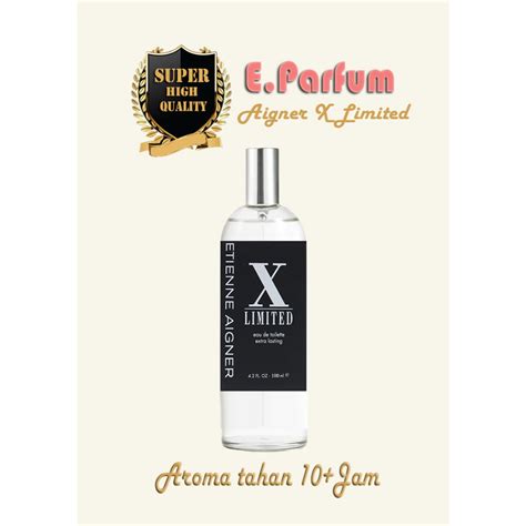 Jual Aigner X Limited Parfum Pria Aroma Tahan Lama Isi 100ml Shopee