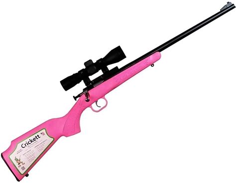 Keystone Ksa2220bsc Crickett Single Shot Rifle 22 Lr 16125 Bbl Pink