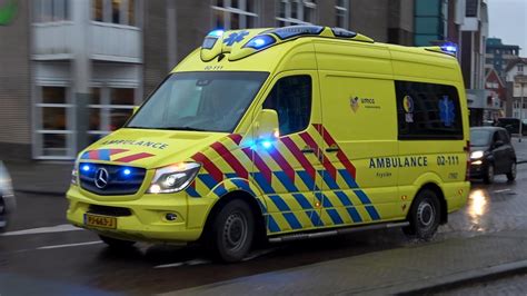 Wail A1 Otaris Light Ambulance 02 111 Leeuwarden Naar Melding YouTube