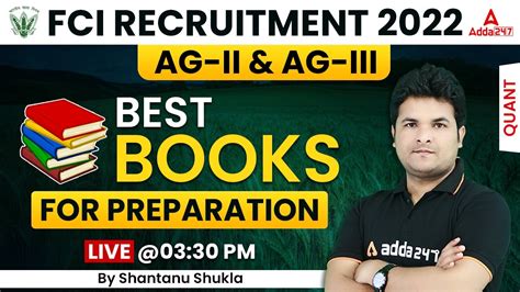 Fci Ag Manager Recruitment Best Books For Preparation By