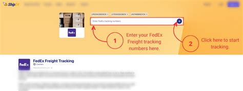 Fedex Freight Shipment And Package Tracking