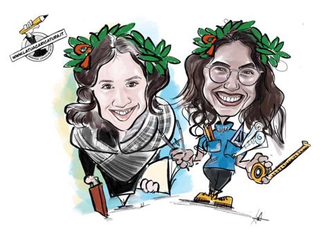 Caricature Di Laurea In Scienze Delleducazione Caricature Online