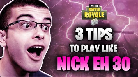 3 Things I Learned From Watching Nick Eh 30 Fortnite Battle Royale