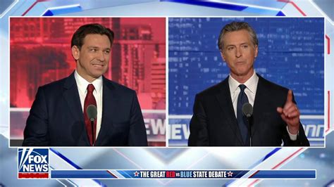 5 Takeaways From The Newsom Desantis Debate Tacoma News Tribune