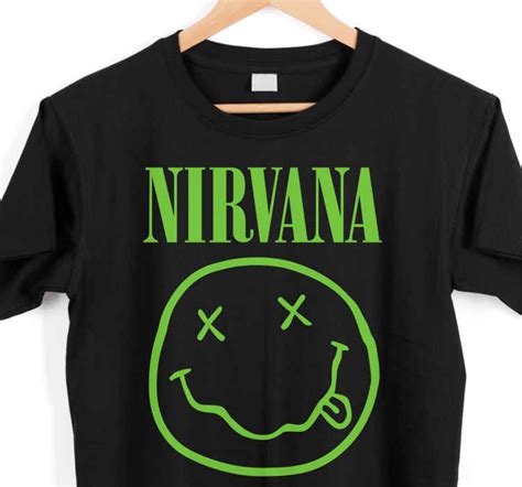 Nirvana Logo T Shirt Tenstickers