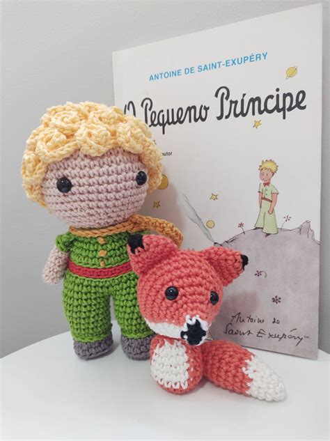 Pequeno Príncipe E Raposa Em Amigurumi Elo7 Produtos Especiais